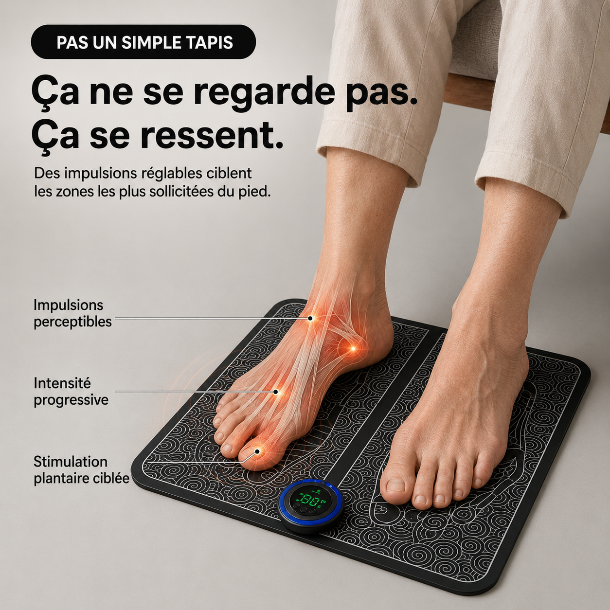 Tapis d’électrostimulation EMS